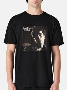 Premium T-shirt, klassiskt uggla-motiv 1