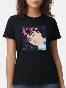 Premium T-shirt, klassiskt uggla-motiv 2