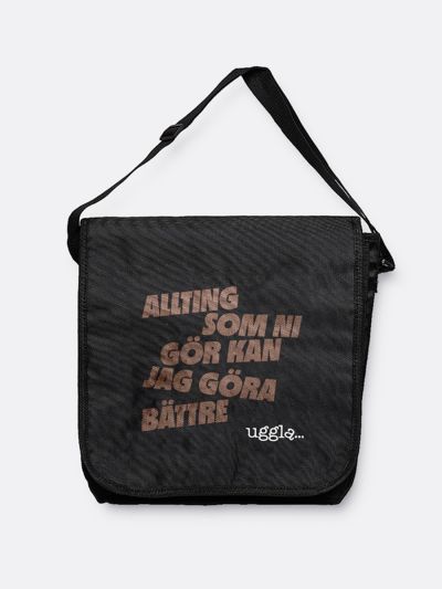 Record bag, axelväskan för skiv-entusiaster